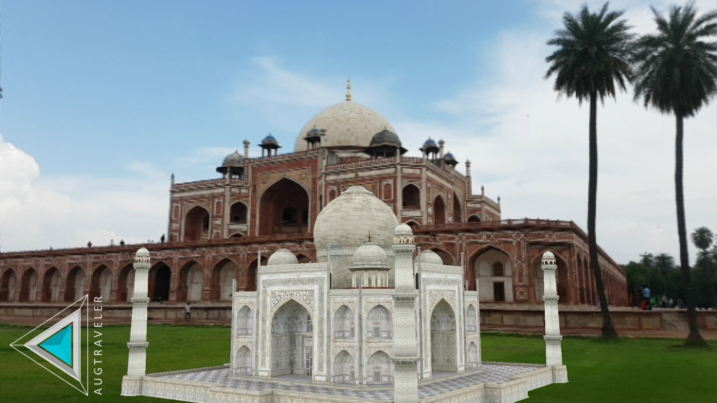 Augtraveler; Humayun's Tomb; Aga Khan Trust for Culture, Augmented Reality, UNESCO World Heritage Site, Sundar Nursery, Incredible India, Delhi Tourism 